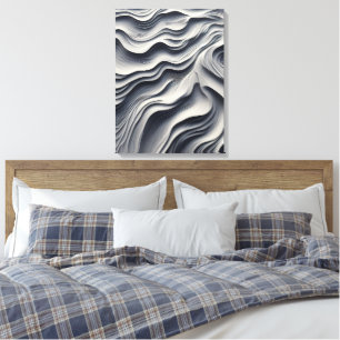 Em Tela Impressão de Arte Minimalista de Areia do Deserto
