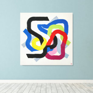 Em Tela Impressão de Arte - Pintura do Circuito de Montrea
