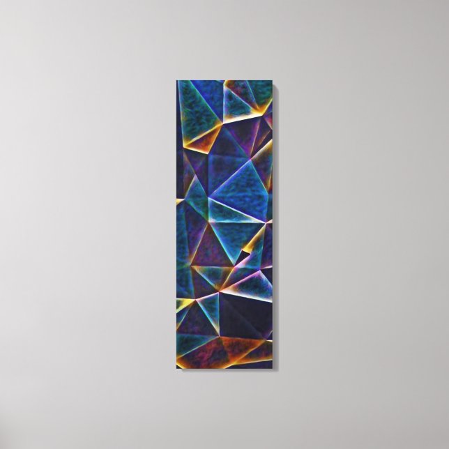 Em Tela Impressão de Bolhas Quebradas (Frente)