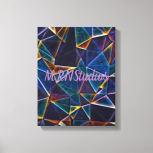 Em Tela Impressão de Bolhas Quebradas