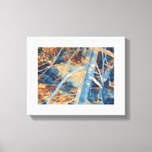 Em Tela Impressão de Foto de Pincel Russo Vermelho Cinza c