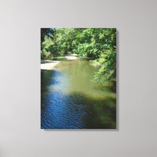 Em Tela Impressão de Fotografia na Paisagem Riverbed