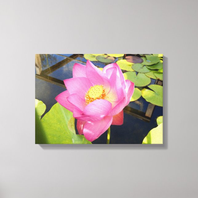 Em Tela Impressão de Lily Água (Frente)