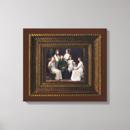 Em Tela Impressão de Mártires Reais Russos Romanov