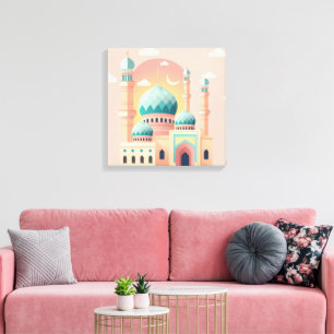 Em Tela Impressão de Parede de Celebração do Ramadão