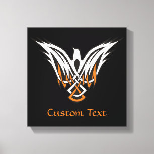 Em Tela Impressão de Pássaro Celta