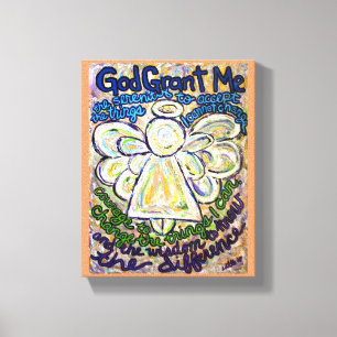 Em Tela Impressão de Pintura por Anjo da Serenidade (Pequ