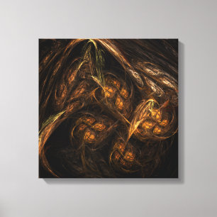 Em Tela Impressão de Quadros Quad de Abstrato de Arte Mãe