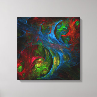 Em Tela Impressão de Quadros Quad de Abstrato de Gênesis A