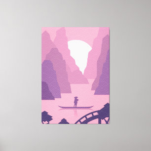 Em Tela Impressão de Telas de Arte de Estilo Japonês