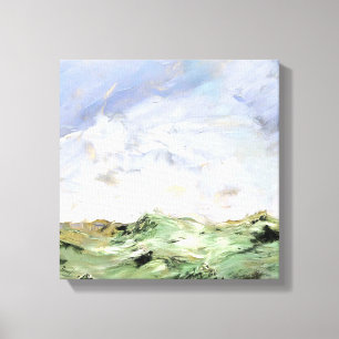 Em Tela Impressão de Telas Estreitas de Pintura de August