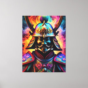 Em Tela Impressão de Telas Samurai Japonês
