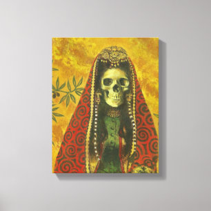 Em Tela Impressão do Esqueleto da Bruxa Mortal