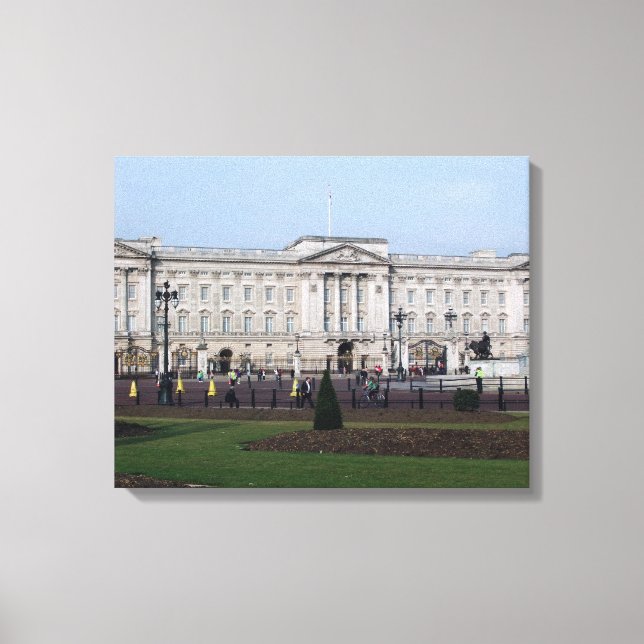 Em Tela Impressão do Palácio de Buckingham (Frente)