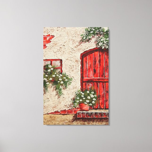 Em Tela Impressão Faux de algodão russo antigo (Frente)