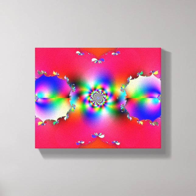 Em Tela Impressão Fractal 124 Telas (Frente)