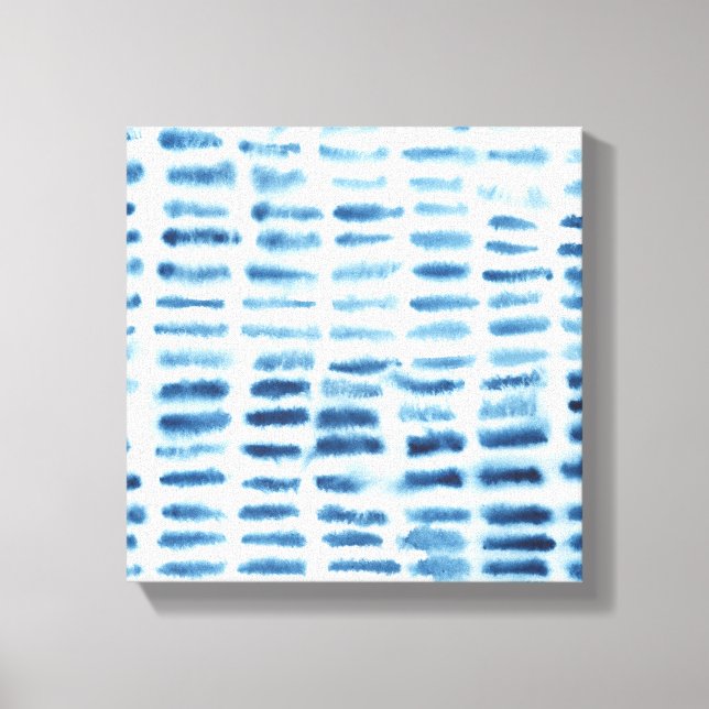 Em Tela Impressão Indigio Watercolor (Frente)