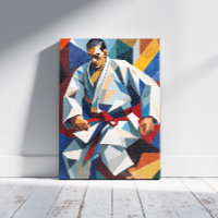Impressão Judo Cubism