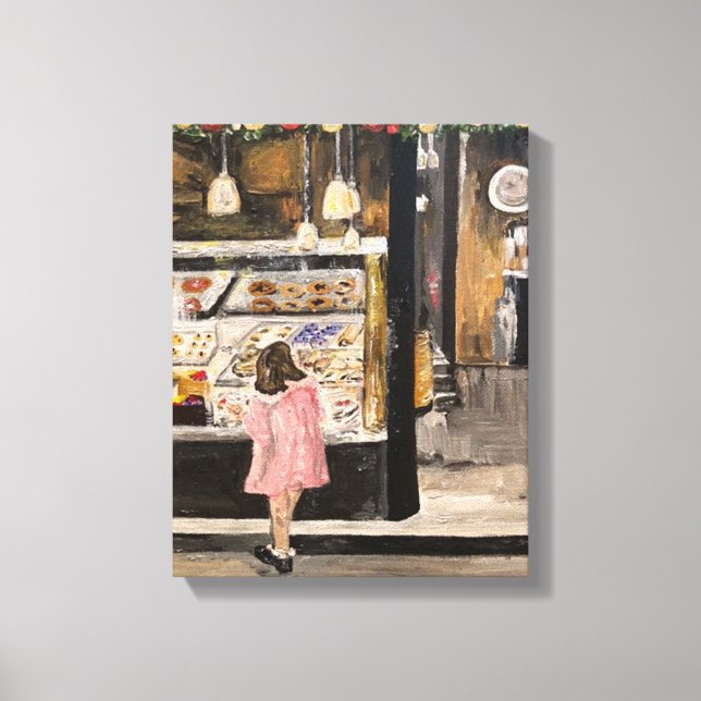 Em Tela Impressão "Kolache no Natal" (Frente)