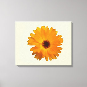 Em Tela Impressão Laranja Marigold