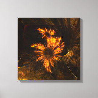 Em Tela Impressão Mística Abstrato de Jardinagem Quad