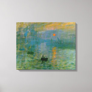 Em Tela Impressão Monet Sunrise