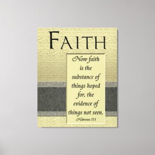 Em Tela Impressão Trabalho de arte de Faith