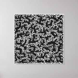 Em Tela Impressão Tribal Grande Friggin