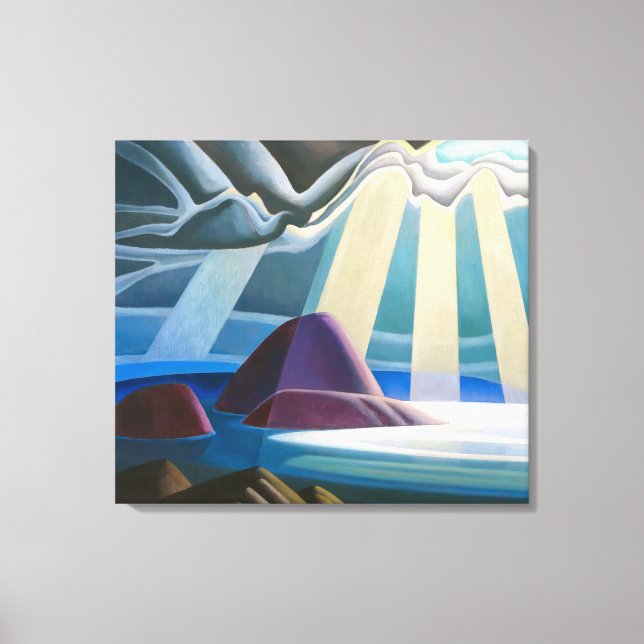 Em Tela Lago Superior | Lawren Harris | Impressão de fotog (Frente)