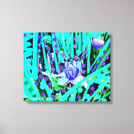 Em Tela Maçã Azul e Rosa Azul Maravilha Impressão