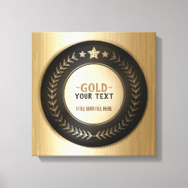 Em Tela MEDALHA DIY IMPRESSÃO PERSONALIZADA Ouro #1 Campeã