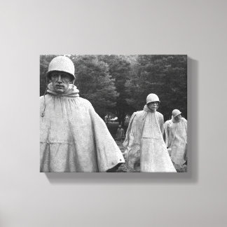 Em Tela Memorial da Guerra Coreana - Impressão Esticada de