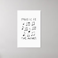 Música é minha Impressão de Desenho de Terapia
