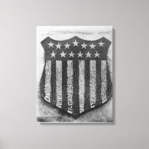 Em Tela O protetor humano dos E.U. no impressão de Custer