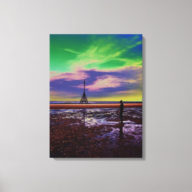 Em Tela Outro Impressão de acrílico de cartão de dia (Frente)