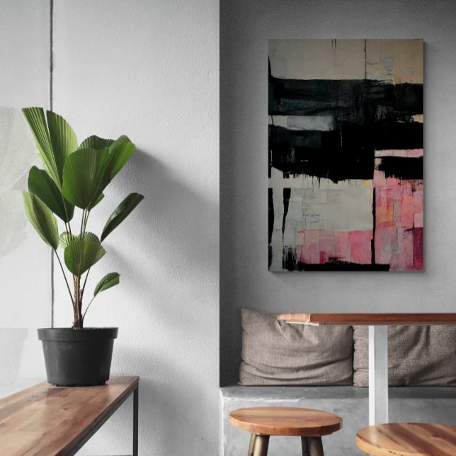 Em Tela Paisagem abstrato "Mundo Silencioso". Impressão de (Criador carregado)