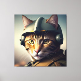 EM TELA PILOTO DE GUN CAT SUPERIOR SÉRIE NO IMPRESSÃO DE 2
