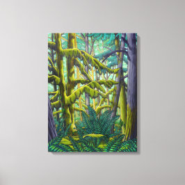Em Tela Pintura de Paisagem Canadense Floresta Impressão e