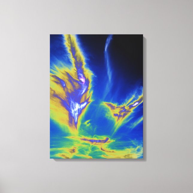 Em Tela Placa de Praia de Cirrus Clod Formby Impressão acr (Frente)