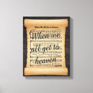 Em Tela Quando Todos Chegamos Ao Céu, Impressão De Telas E