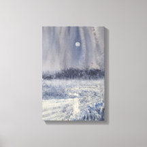 Rubor Creek Sob Impressão de Aquarela