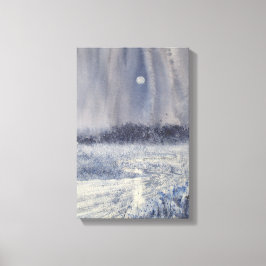 Em Tela Rubor Creek Sob Impressão de Aquarela