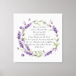 Em Tela Salm 118: impressão acrílico 28-119:1