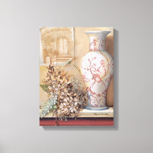 Em Tela Toile Vase Impressão (Frente)