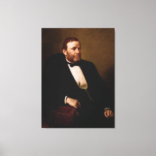 Em Tela ULYSSES S. CONCESSÃO Retrato pelo impressão de