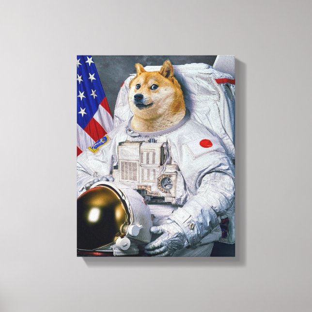 Em Tela Versão do Impressão do Space Doge (Frente)