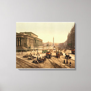 Em Tela Vintage impressão de Salão Liverpool de
