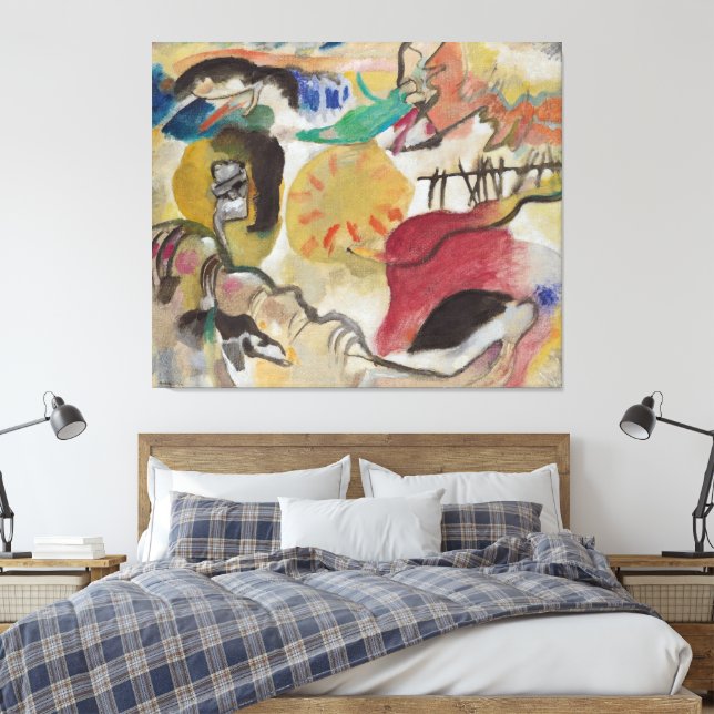 Em Tela Wassily Kandinsky - Impressão (Insitu(Quarto))
