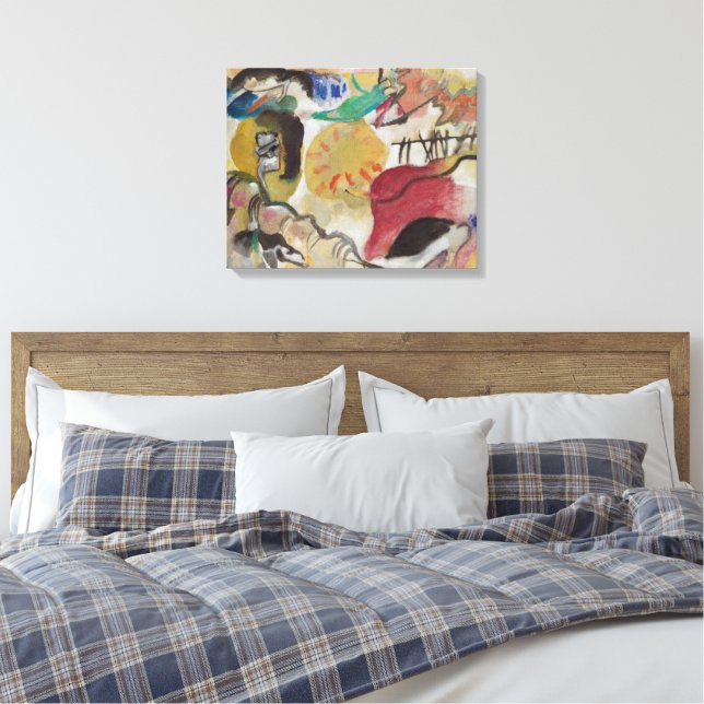 Em Tela Wassily Kandinsky - Impressão (Insitu(Quarto))