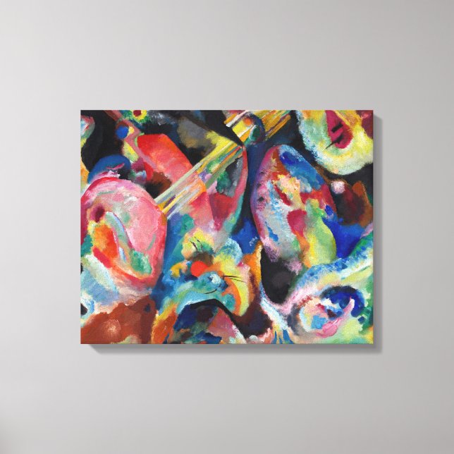 Em Tela Wassily Kandinsky - Impressão (Frente)